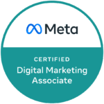 meta badge, digital marketing associate